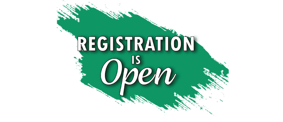 Registration Now Open